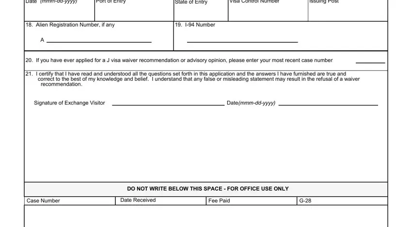 The best way to prepare Form Ds 3035 part 5