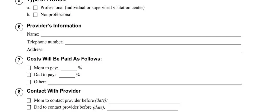 Tips on how to complete supervised exchange form part 2