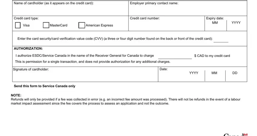Part number 1 of filling in lmia sample pdf