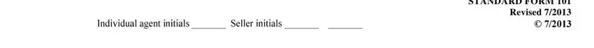 Exclusive Right to Sell Listing Agreement Form writing process detailed (portion 5)