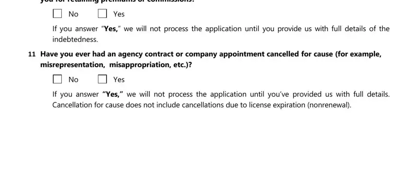 Tips on how to prepare tdi application step 4