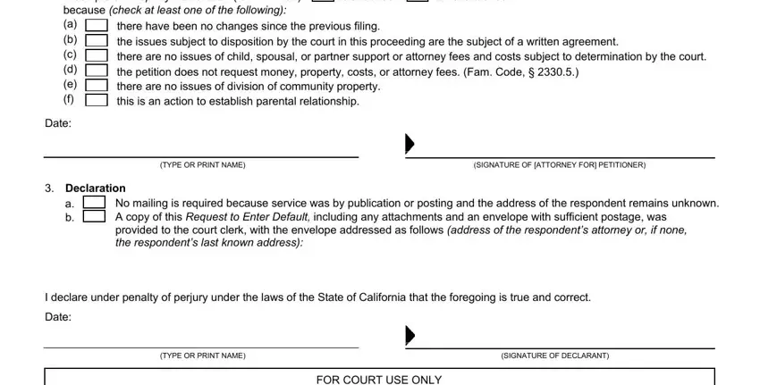 fl 165 request to enter default form writing process shown (stage 2)