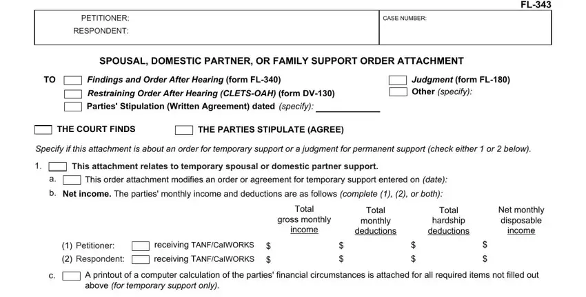 The best way to fill in 343 fl343 form portion 1
