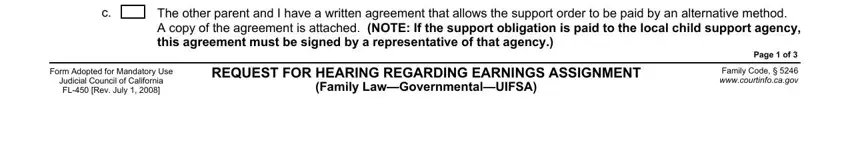 Form Adopted for Mandatory Use, Family LawGovernmentalUIFSA, and Judicial Council of California FL of form assignment fl