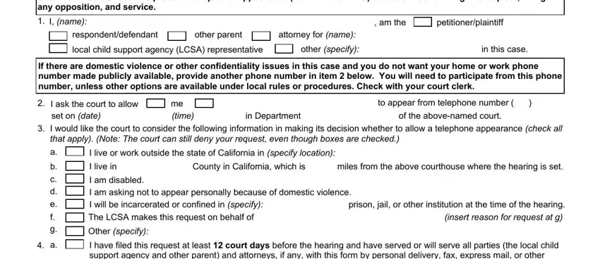 See Information SheetRequest for, I name, and petitionerplaintiff inside court my request