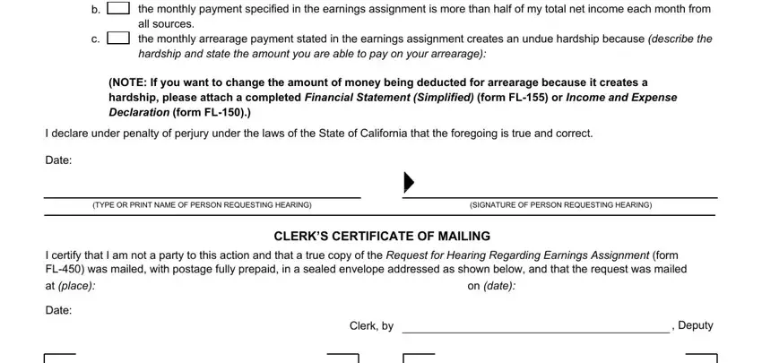 I certify that I am not a party to, Deputy, and Date of form assignment fl