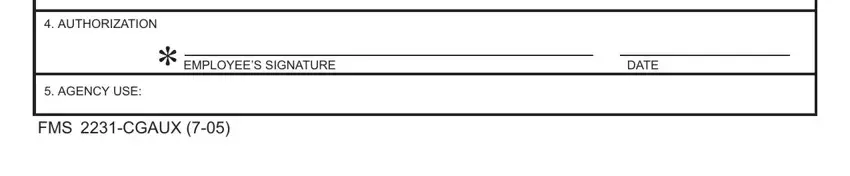 Stage number 2 of submitting 2231 processing federal fillable