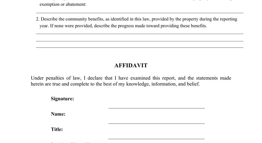 The way to fill out dc form fp 161 stage 4