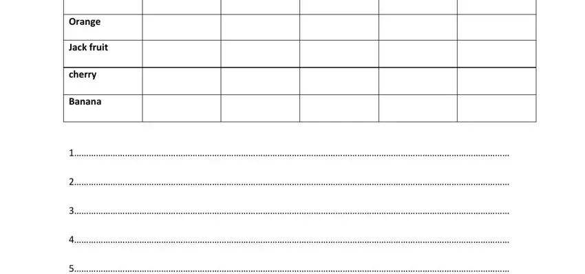 Step # 2 of submitting filling out forms worksheets grade 5