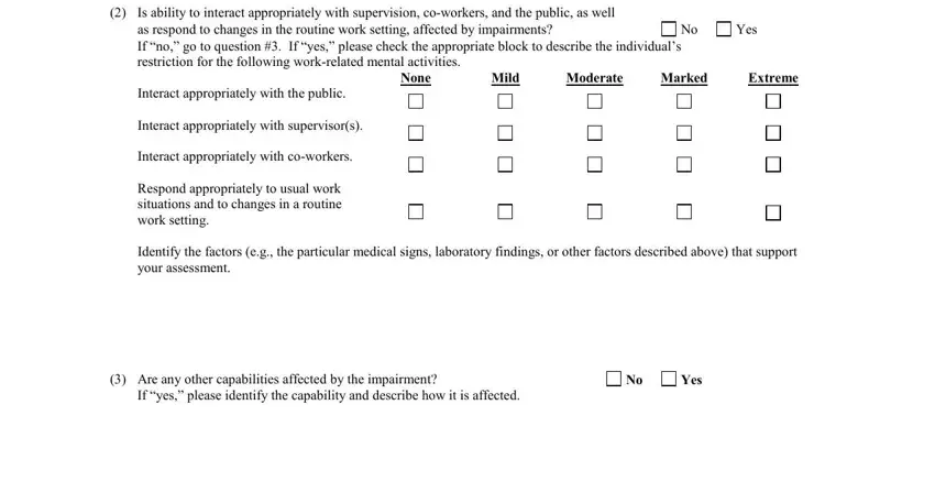 Filling in segment 3 in Form Ha 1152 U3