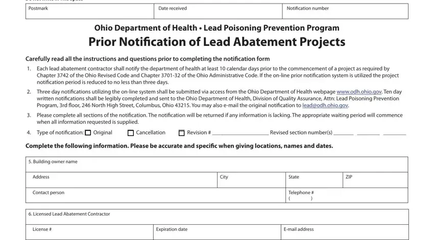 Tips on how to prepare Form Hea 5801 part 1