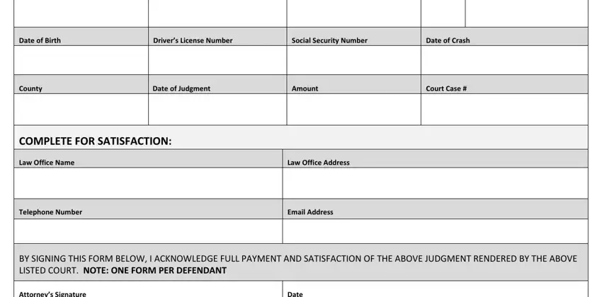 Stage number 1 of submitting hsmv 74038 form