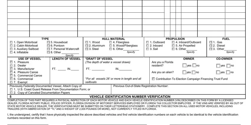 Stage number 2 in completing florida title application pdf