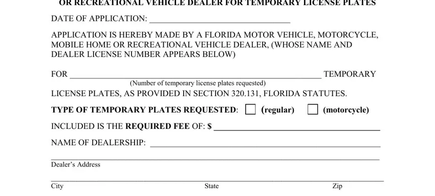 The way to fill out hsmv form 83090 part 1
