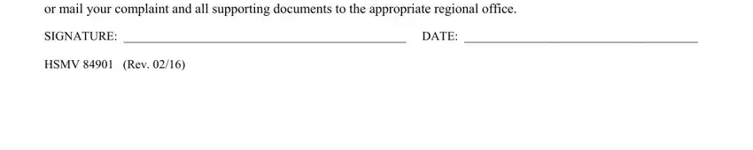 Step number 5 for completing florida affidavit