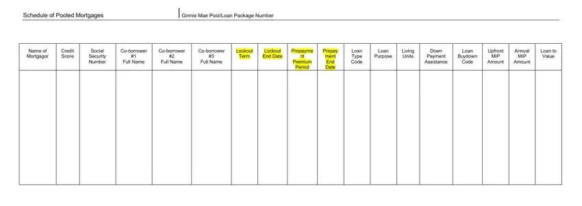 Completing segment 3 of pooled form printable