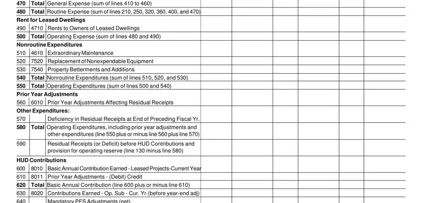Part no. 5 of filling in hudform 52564