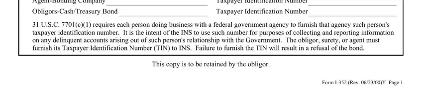 Writing segment 3 of i 352 form