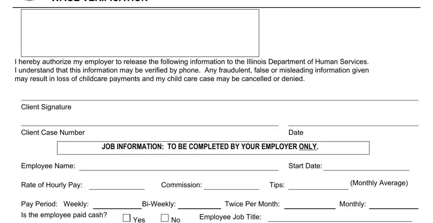 Stage # 1 in filling out misleading