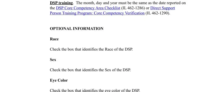 Form Il462 1292 completion process outlined (part 3)