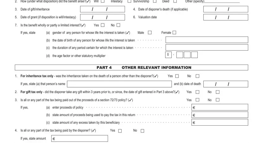 Date of grant if disposition is, Intestacy, and Deed in it38 offline