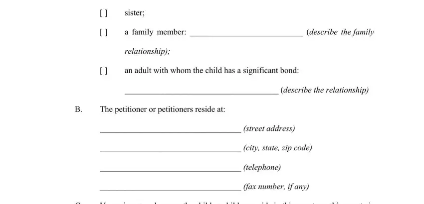 Completing section 3 in nm kinship guardian