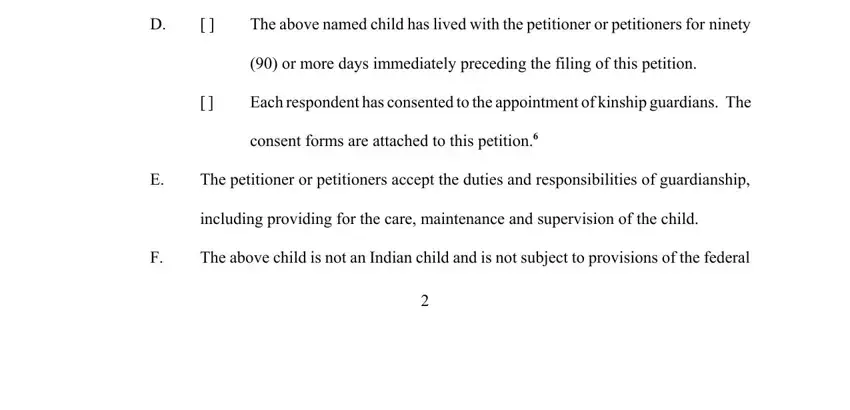 Part # 4 in filling in nm kinship guardian
