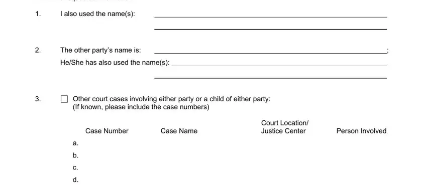 Filling in segment 2 in form l 1120