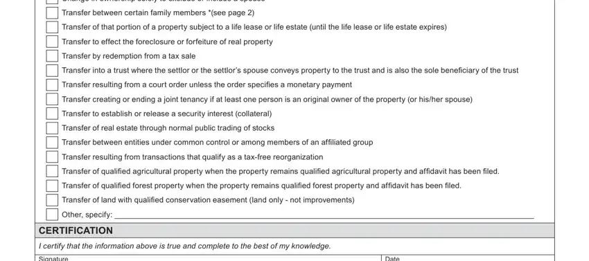 Transfer by redemption from a tax, I certify that the information, and Transfer from one spouse to the of michigan property transfer affidavit