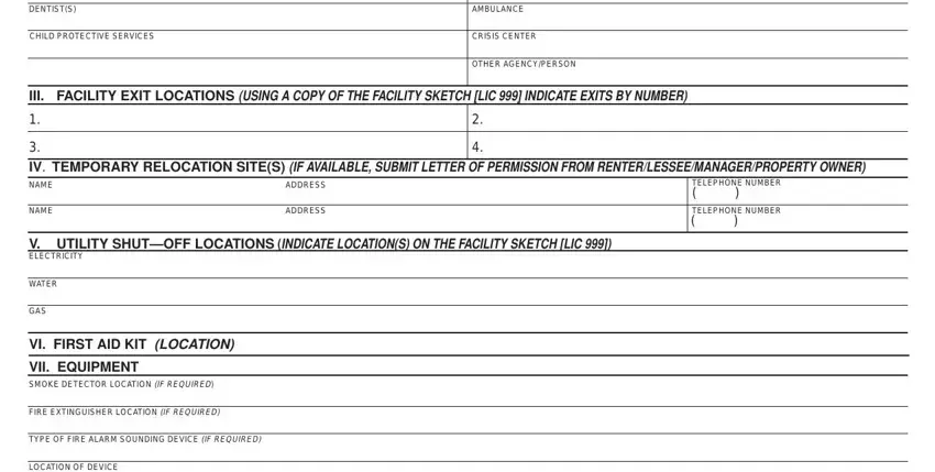 lic610c emergency disaster plan writing process detailed (part 2)