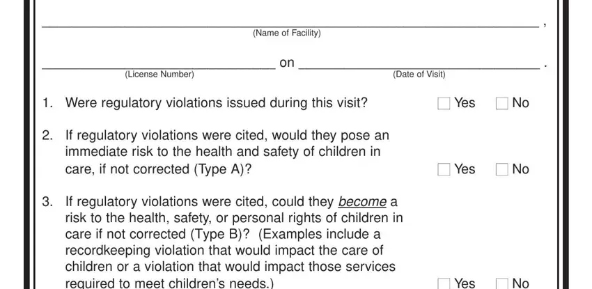 Tips to complete childrens portion 1