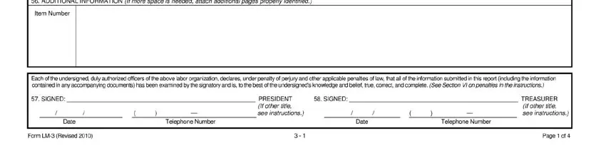 Filling out segment 2 in organization annual report
