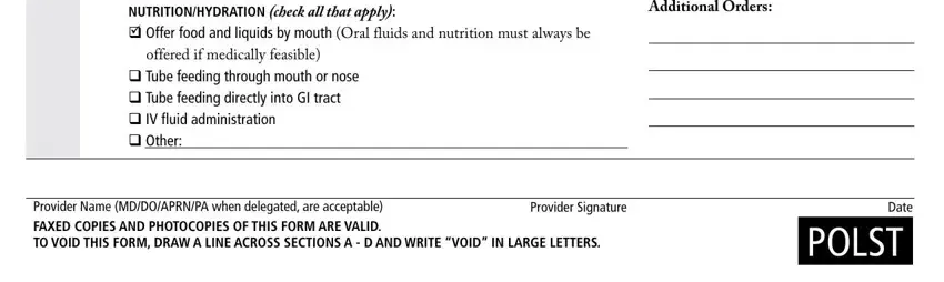 Provider Name MDDOAPRNPA when, Date, and POLST in minnesota polst