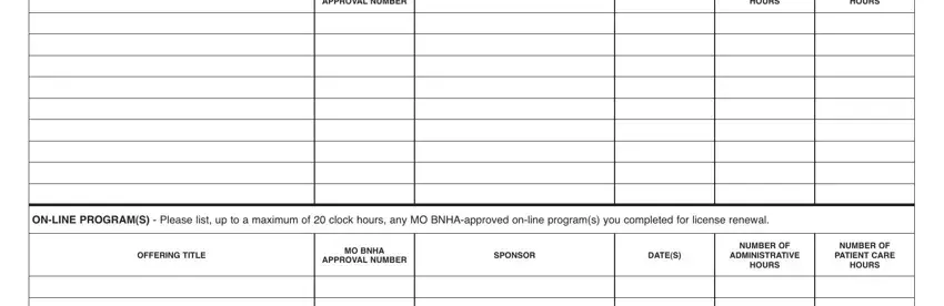 Step no. 4 of submitting bnha health mo gov