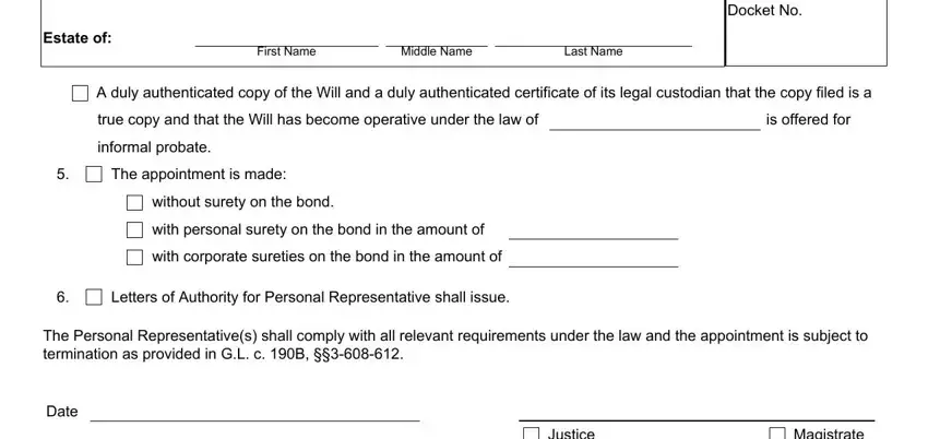 Step no. 4 for submitting mpc 750