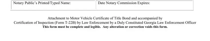 Filling out section 3 of mv46a