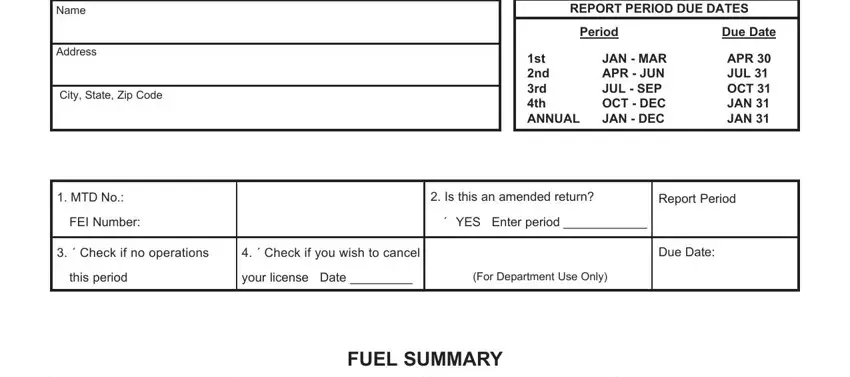 Filling out part 1 of nm ifta login