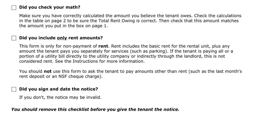 A way to prepare landlord tenant act ontario forms stage 2