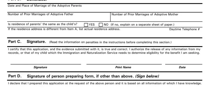 How you can prepare Form N 643 portion 3