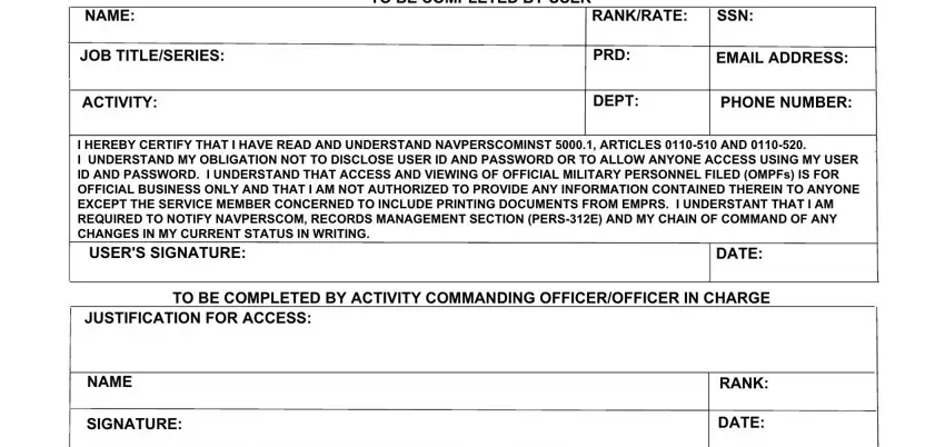 NAVPERS completion process clarified (part 1)