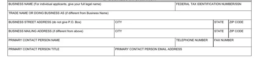 Filling in section 2 of dmvnow oa142
