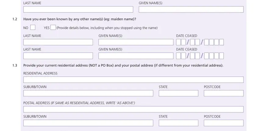 Completing segment 1 of nasfund forms 2020