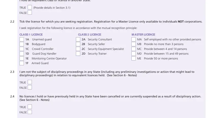 FALSE, A Security Consultant, and I hold an equivalent class of of nasfund forms 2020