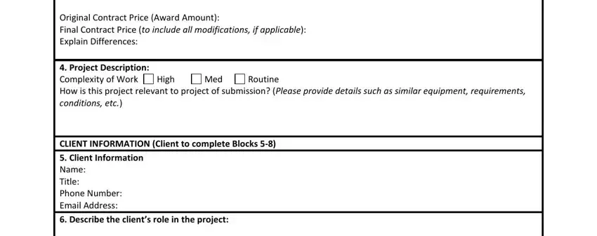 Filling out segment 2 in form ppq 0