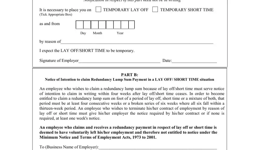 Part number 3 of filling out RP9