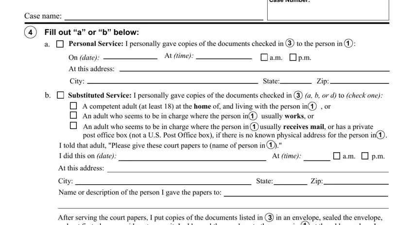 The best ways to fill in small court claims california portion 3