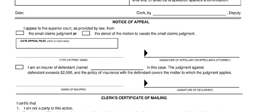california form sc 140 completion process described (step 2)