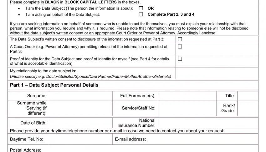 mod form 1694 sar writing process outlined (part 1)
