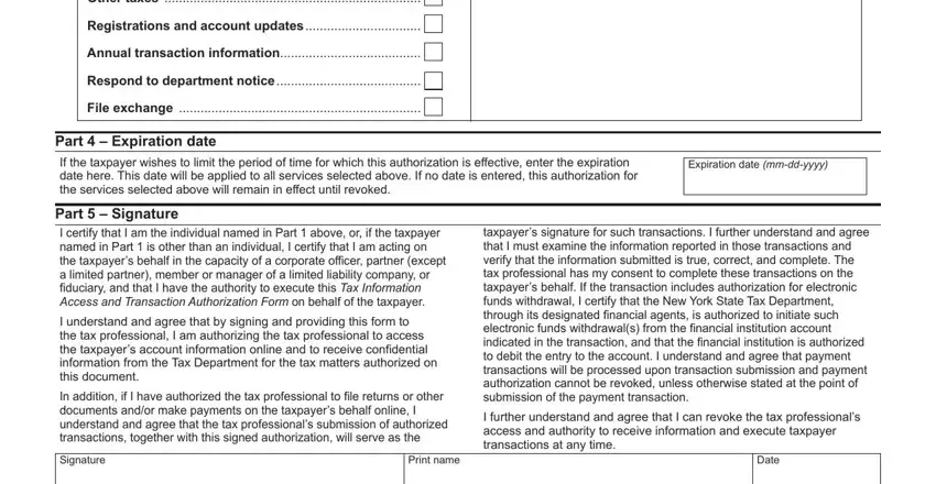 tr2000 completion process described (part 2)