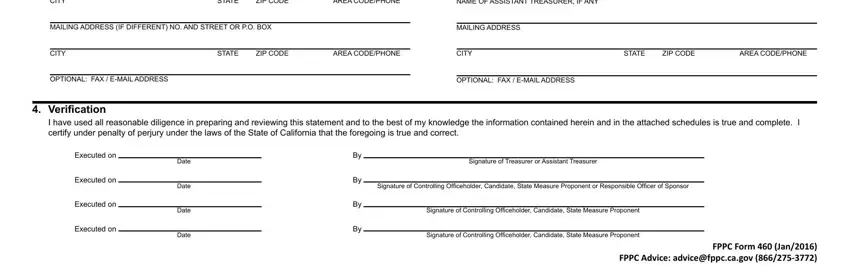 Ways to complete form candidate making portion 2